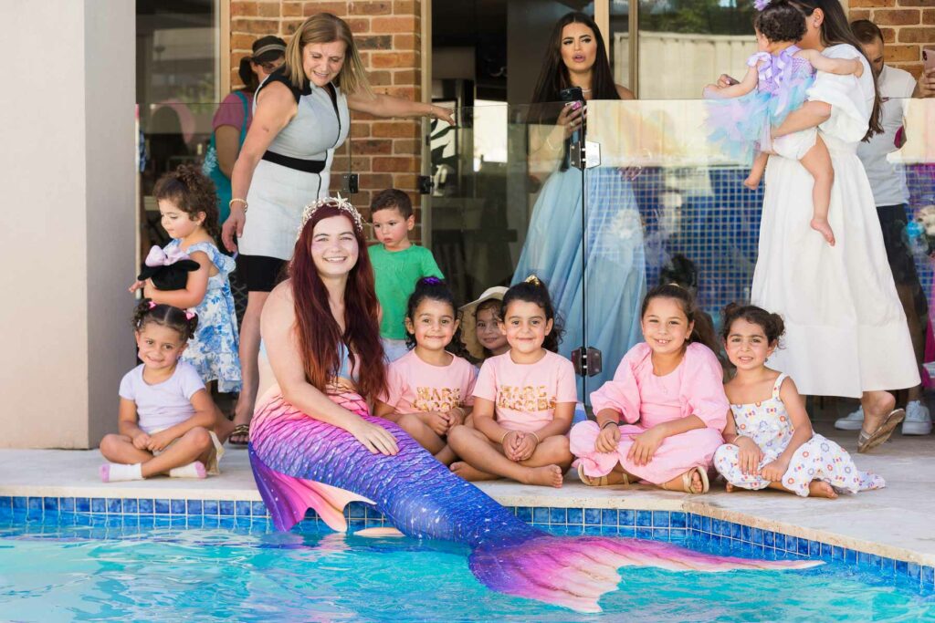 The Little Mermaid themed kids party